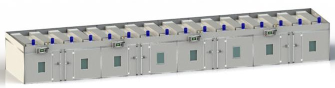 大型固定式高溫老化房